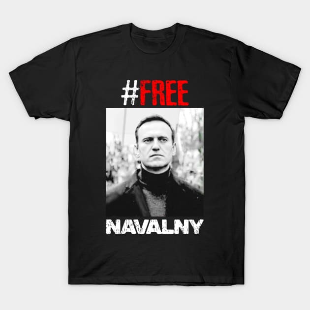 FREE NAVALNY T-Shirt by gulymaiden